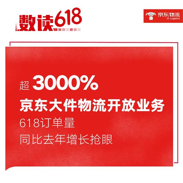 平博 PINNACLE平博京东大件物流开放业务增长超3000